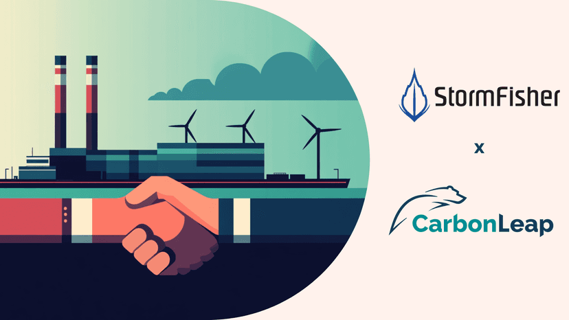 StormFisher Hydrogen and CarbonLeap Partner to Unlock Scope 3 Reductions for Cargo Owners of Transatlantic Freight
