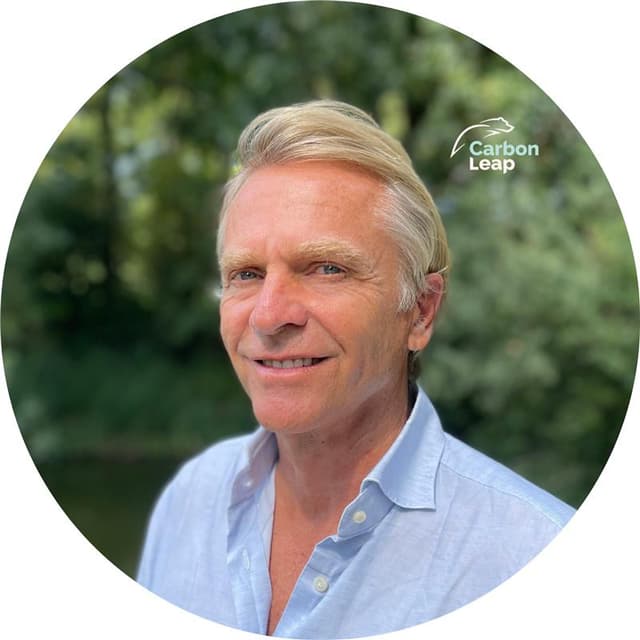 Bertil Duinhouwer, Co-Founder/ CEO at CarbonLeap specialising in sustainable carbon reduction