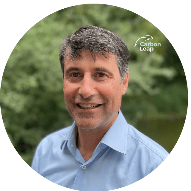 Guido Levie, Co-Founder/ Head Trading at CarbonLeap specialising in sustainable carbon reduction