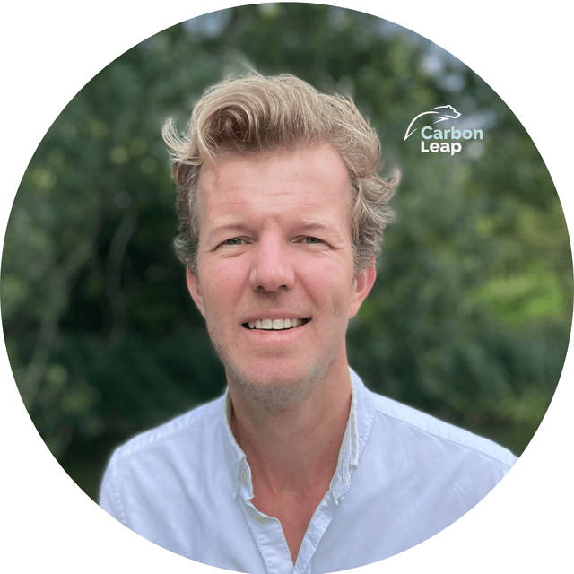 Kai Draaisma, Head Business Development at CarbonLeap specialising in sustainable carbon reduction