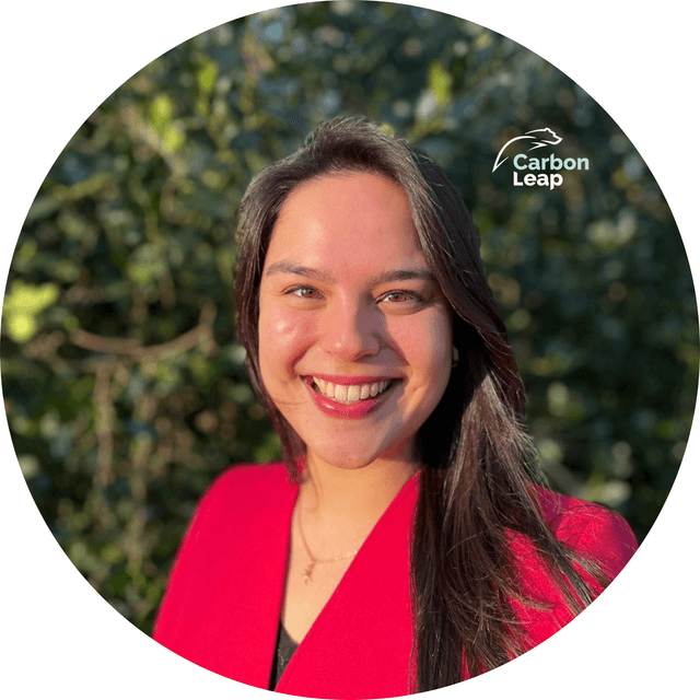 Lisa Melman, Business Development Manager at CarbonLeap specialising in sustainable carbon reduction
