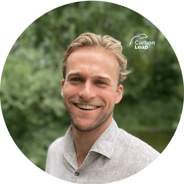 Meesz Niehe, Commercial Manager Marine at CarbonLeap specialising in sustainable carbon reduction